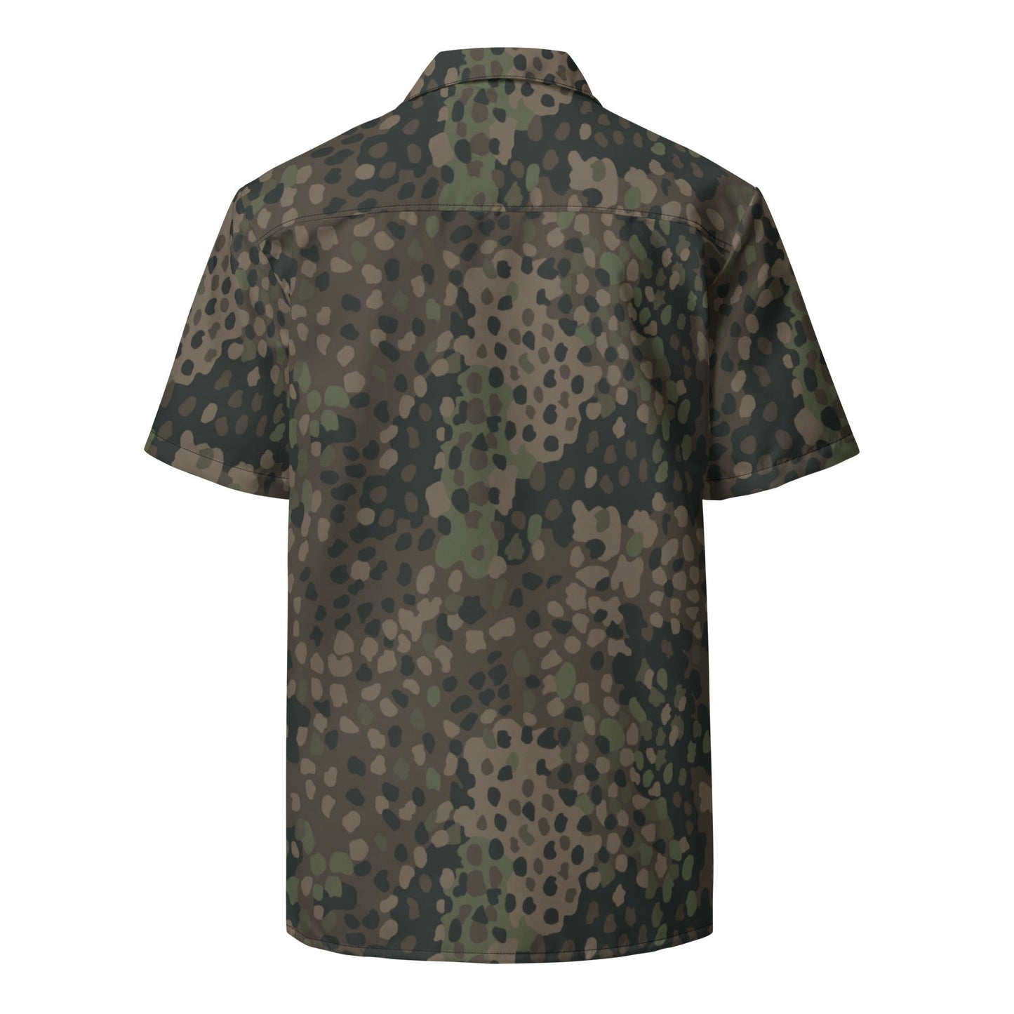 German Pea Dot Erbsenmuster Pattern 44 CAMO Unisex button shirt - Button Shirts