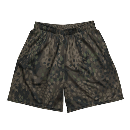 German Pea Dot Erbsenmuster Pattern 44 CAMO Unisex mesh shorts - 2XS - Mesh Shorts