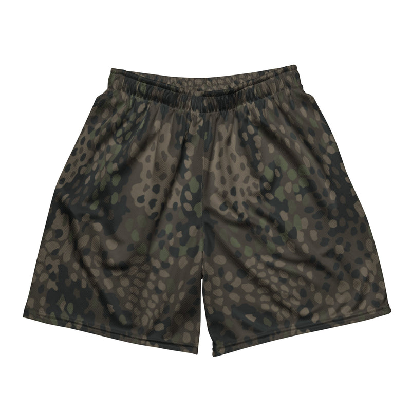Pea Dot Erbsenmuster Pattern 44 CAMO Unisex Mesh Shorts - 2XS
