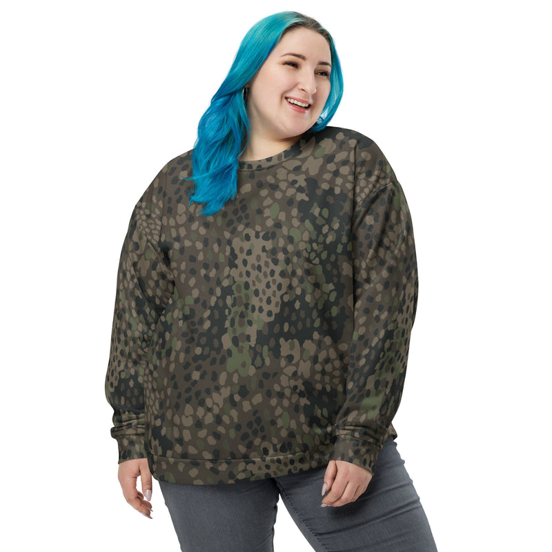 Pea Dot Erbsenmuster Pattern 44 CAMO Unisex Sweatshirt