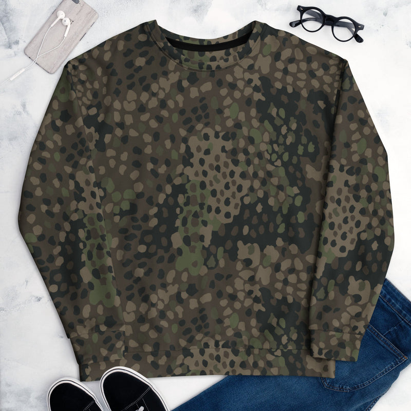 Pea Dot Erbsenmuster Pattern 44 CAMO Unisex Sweatshirt