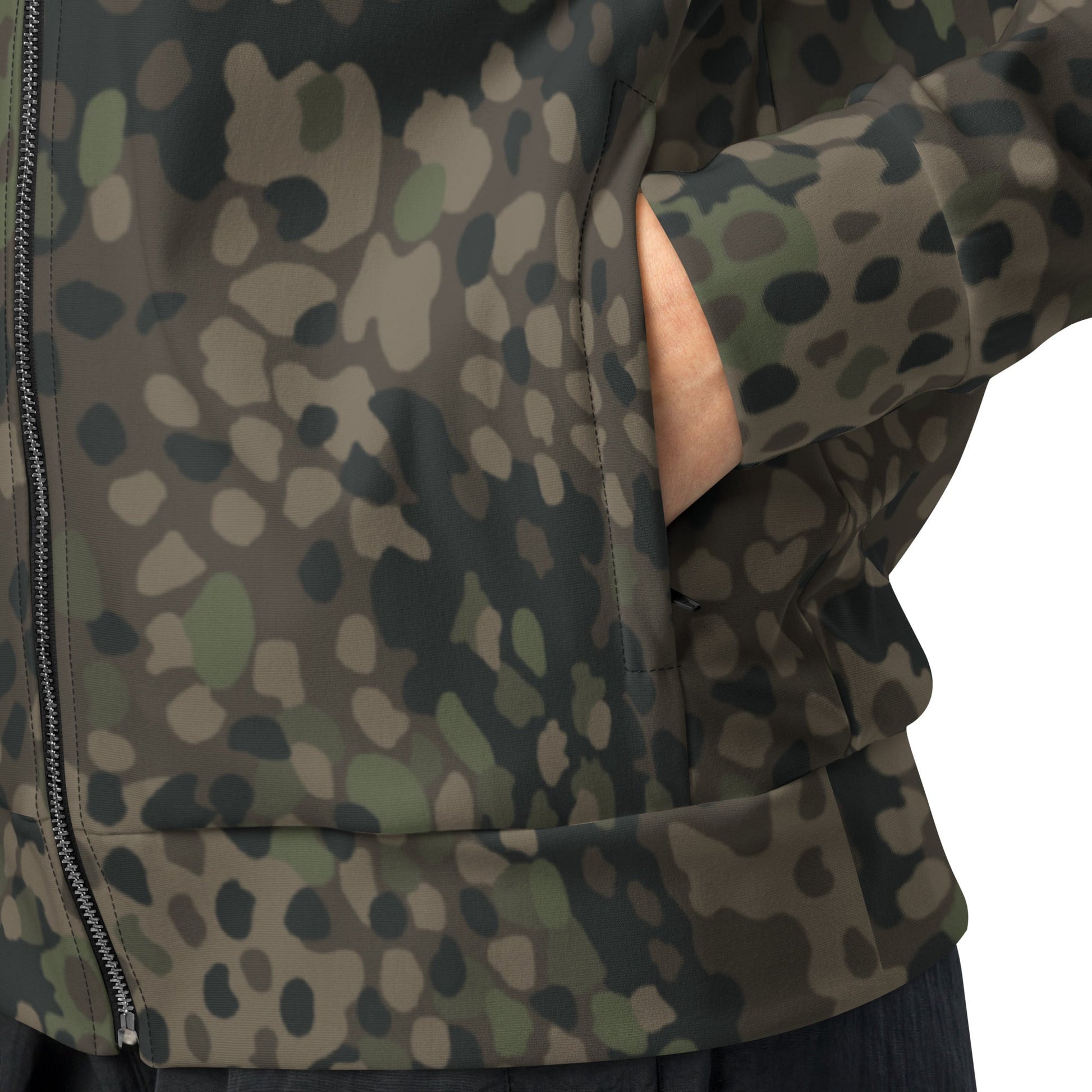 German Pea Dot Erbsenmuster Pattern 44 CAMO Unisex track jacket - Track Jackets