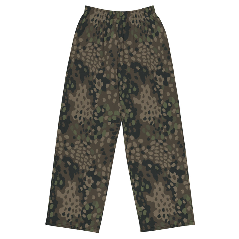 Pea Dot Erbsenmuster Pattern 44 CAMO Unisex Wide-Leg Leisure Pants - 2XS - Pant