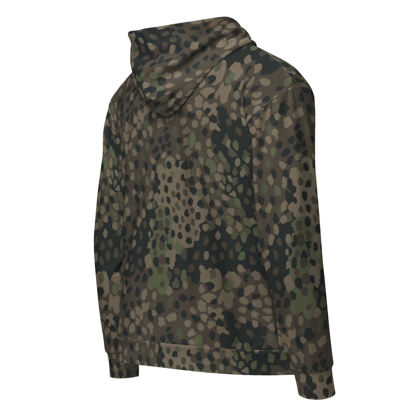 German Pea Dot Erbsenmuster Pattern 44 CAMO Unisex zip hoodie - Zip Hoodies