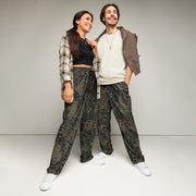 Pea Dot Erbsenmuster Pattern 44 CAMO Unisex Wide-Leg Joggers - 2XS