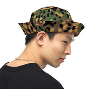 Pea Dot Erbsenmuster CAMO Reversible Bucket Hat - Head
