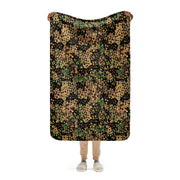Pea Dot Erbsenmuster CAMO Sherpa Blanket - 37″×57″