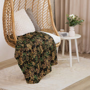 Pea Dot Erbsenmuster CAMO Sherpa Blanket