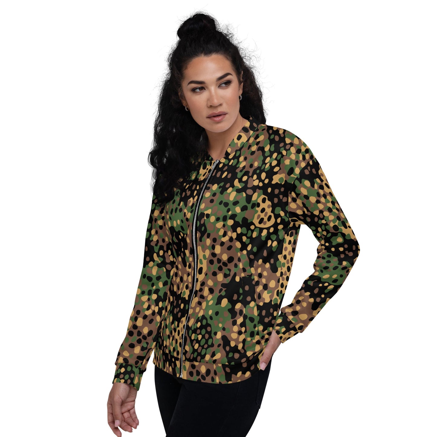German Pea Dot Erbsenmuster CAMO Unisex Bomber Jacket - Jackets