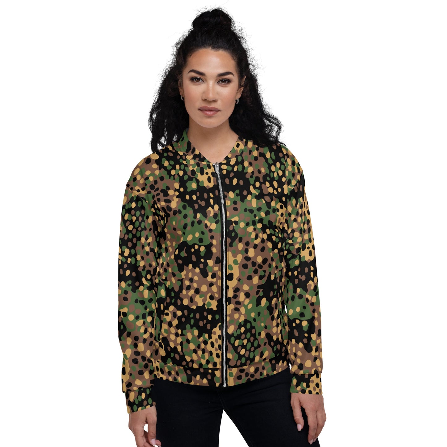 German Pea Dot Erbsenmuster CAMO Unisex Bomber Jacket - Jackets