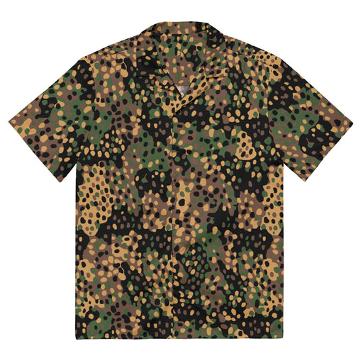 Pea Dot Erbsenmuster CAMO Unisex Short-Sleeve Button Shirt - 2XS - Button-Up