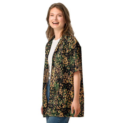 German Pea Dot Erbsenmuster CAMO Unisex button shirt Button Shirts