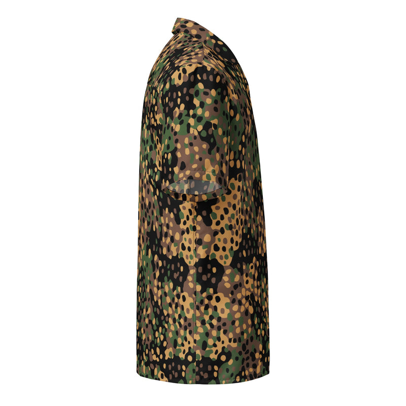 Pea Dot Erbsenmuster CAMO Unisex Short-Sleeve Button Shirt - Button-Up