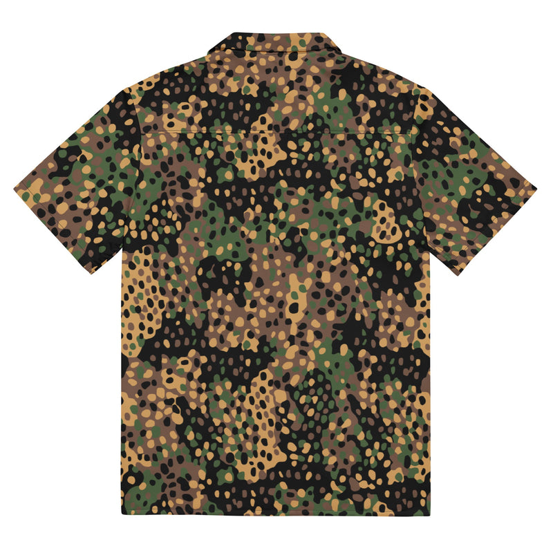 Pea Dot Erbsenmuster CAMO Unisex Short-Sleeve Button Shirt - Button-Up