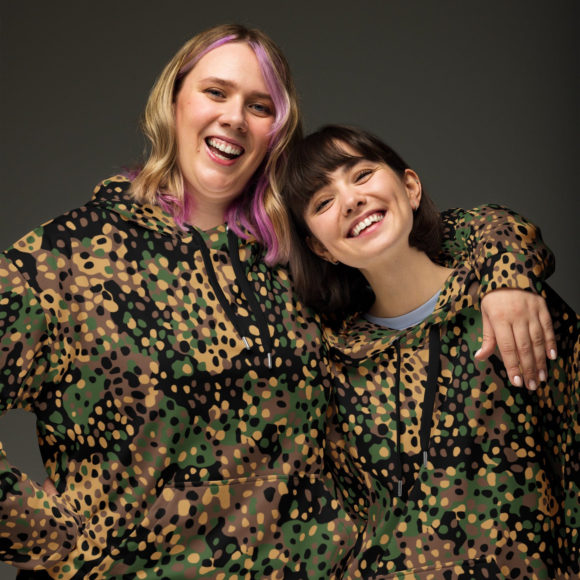 German Pea Dot Erbsenmuster CAMO Unisex Hoodie - Hoodies