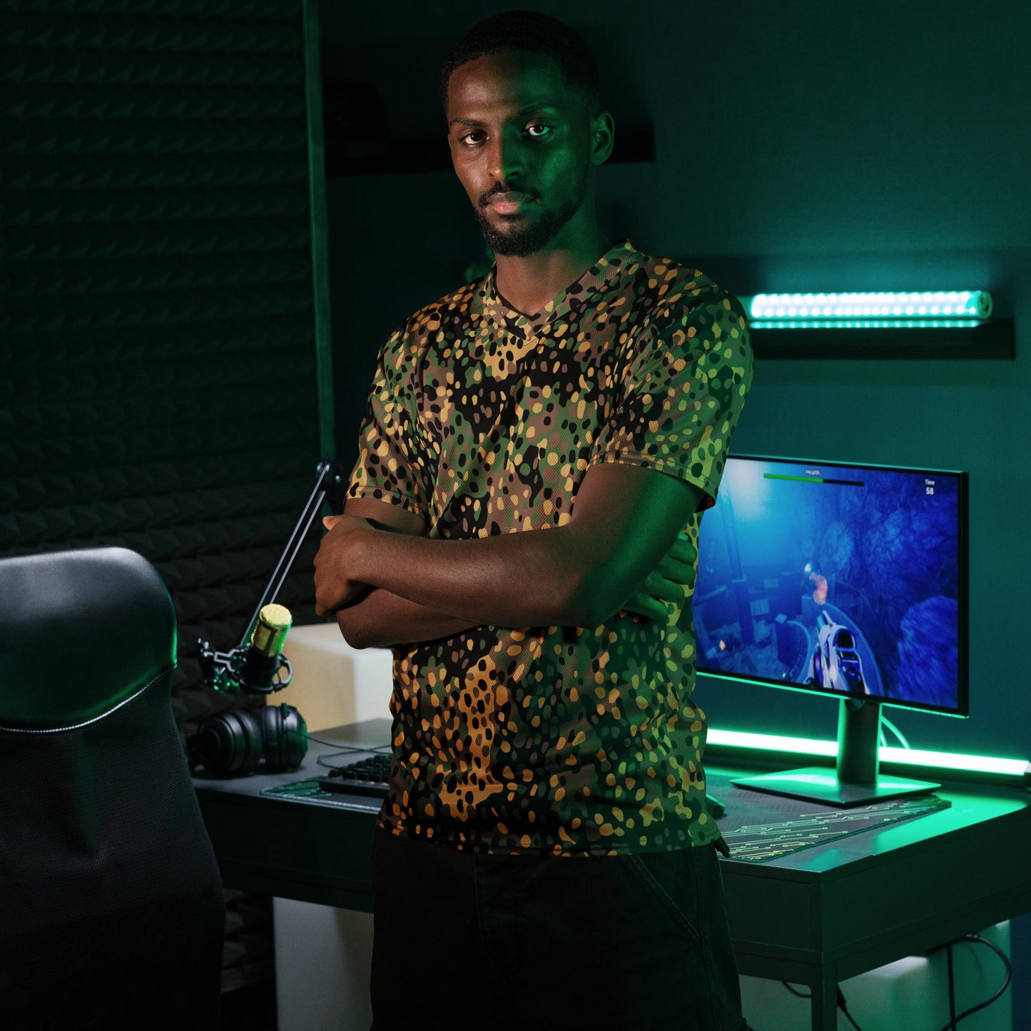 German Pea Dot Erbsenmuster CAMO unisex sports jersey Sports Jerseys