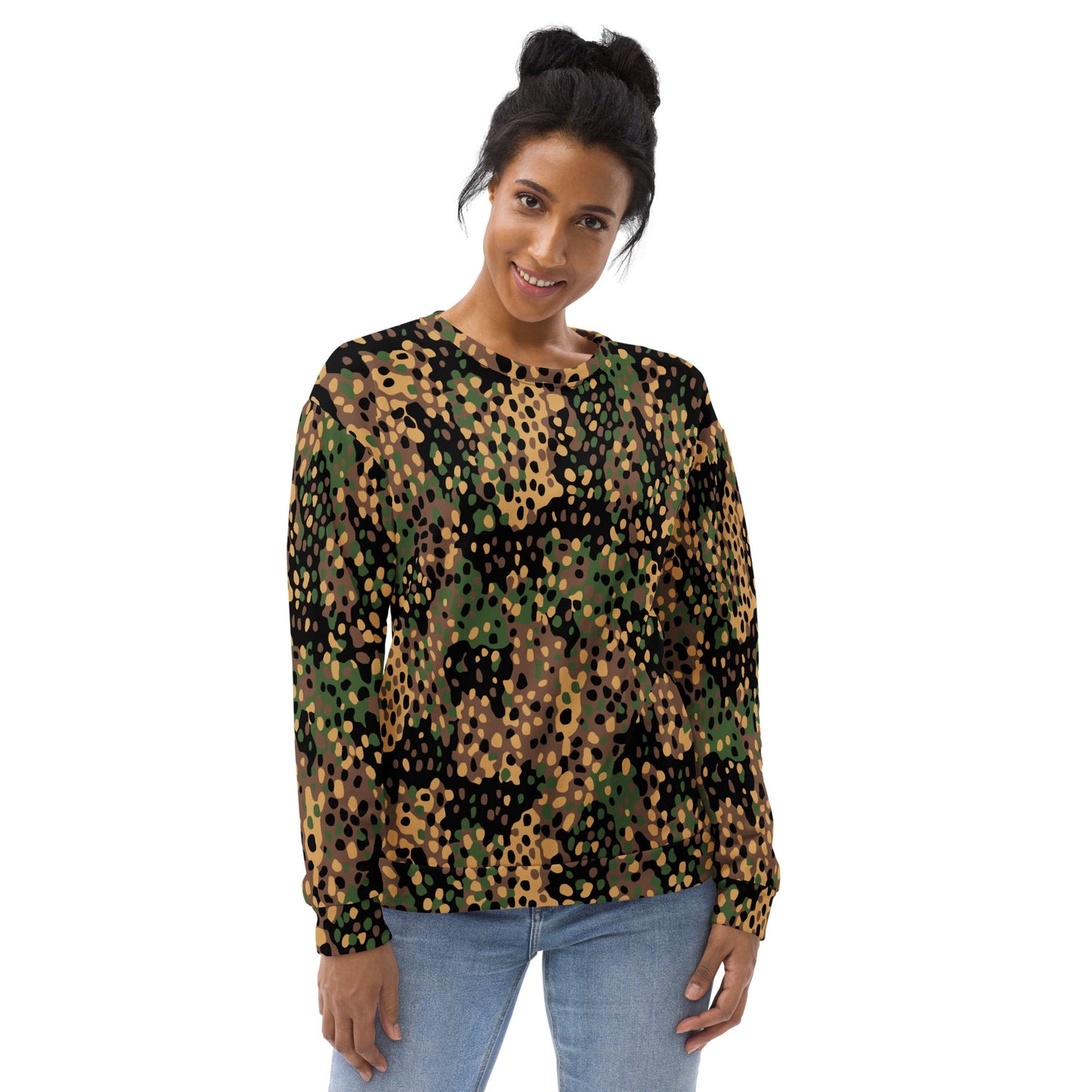 German Pea Dot Erbsenmuster CAMO Unisex Sweatshirt - Sweatshirts