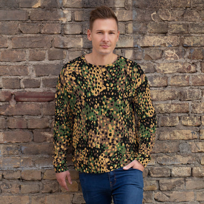 German Pea Dot Erbsenmuster CAMO Unisex Sweatshirt - XS - Sweatshirts