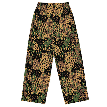 German Pea Dot Erbsenmuster CAMO unisex wide-leg pants - Wide-leg Pants