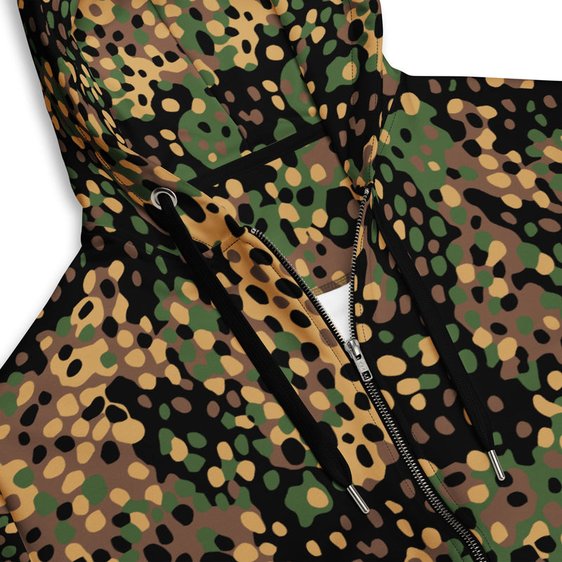 Pea Dot Erbsenmuster CAMO Unisex Zip Hoodie