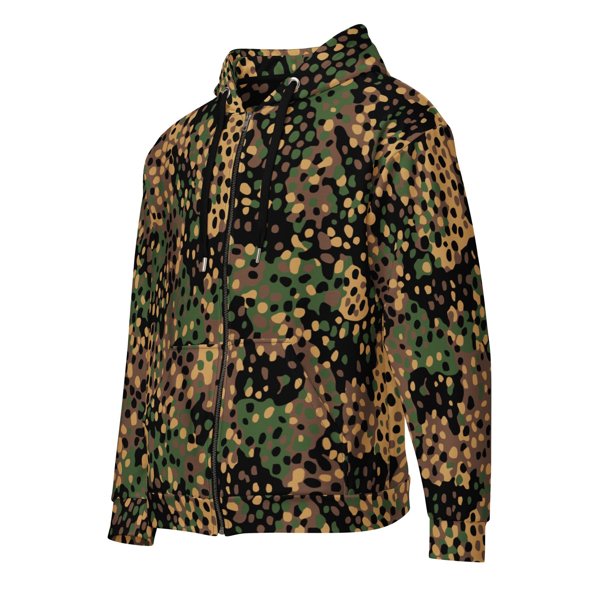 German Pea Dot Erbsenmuster CAMO Unisex zip hoodie Zip Hoodies