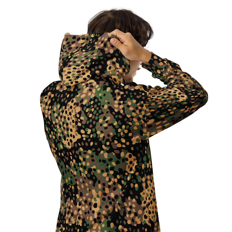 Pea Dot Erbsenmuster CAMO Unisex Zip Hoodie