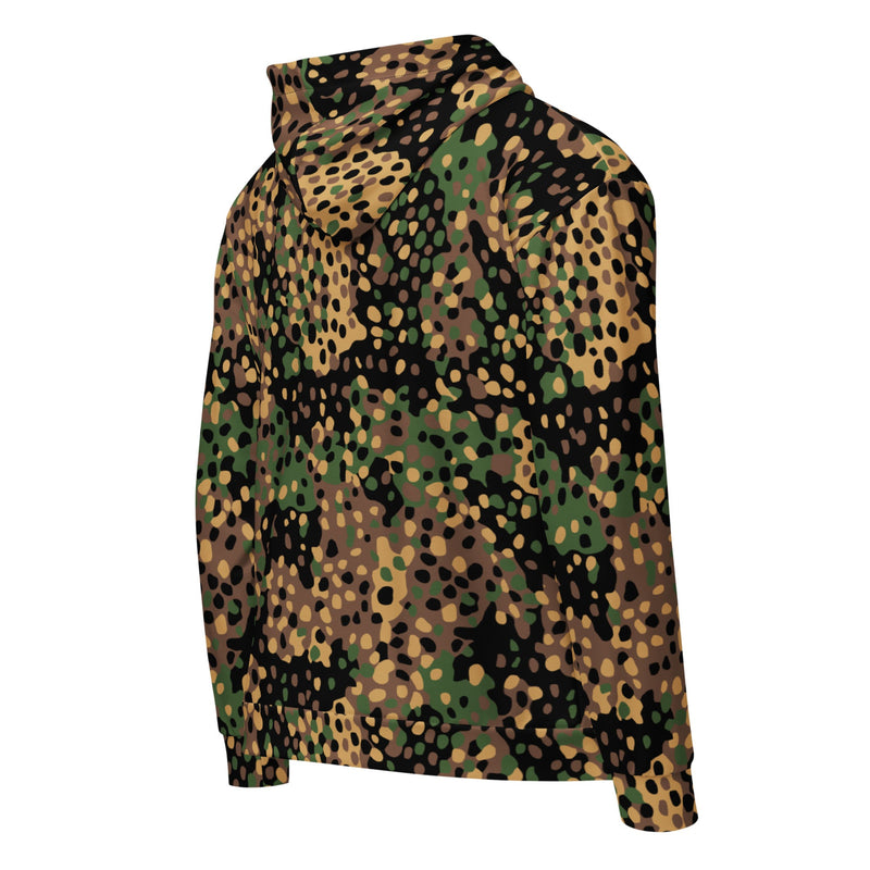 Pea Dot Erbsenmuster CAMO Unisex Zip Hoodie