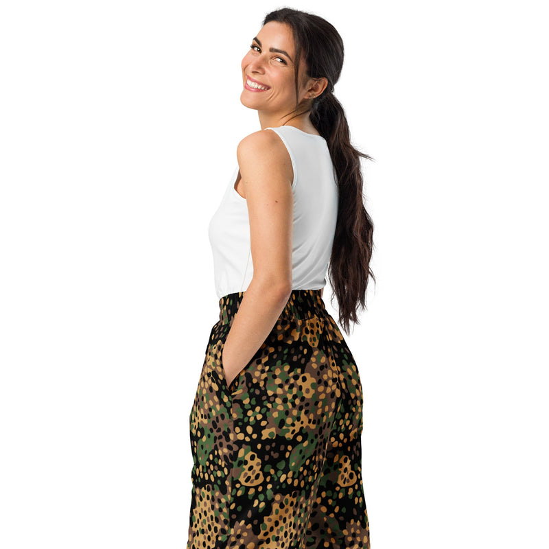 Pea Dot Erbsenmuster CAMO Unisex Wide-Leg Joggers