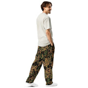 Pea Dot Erbsenmuster CAMO Unisex Wide-Leg Joggers