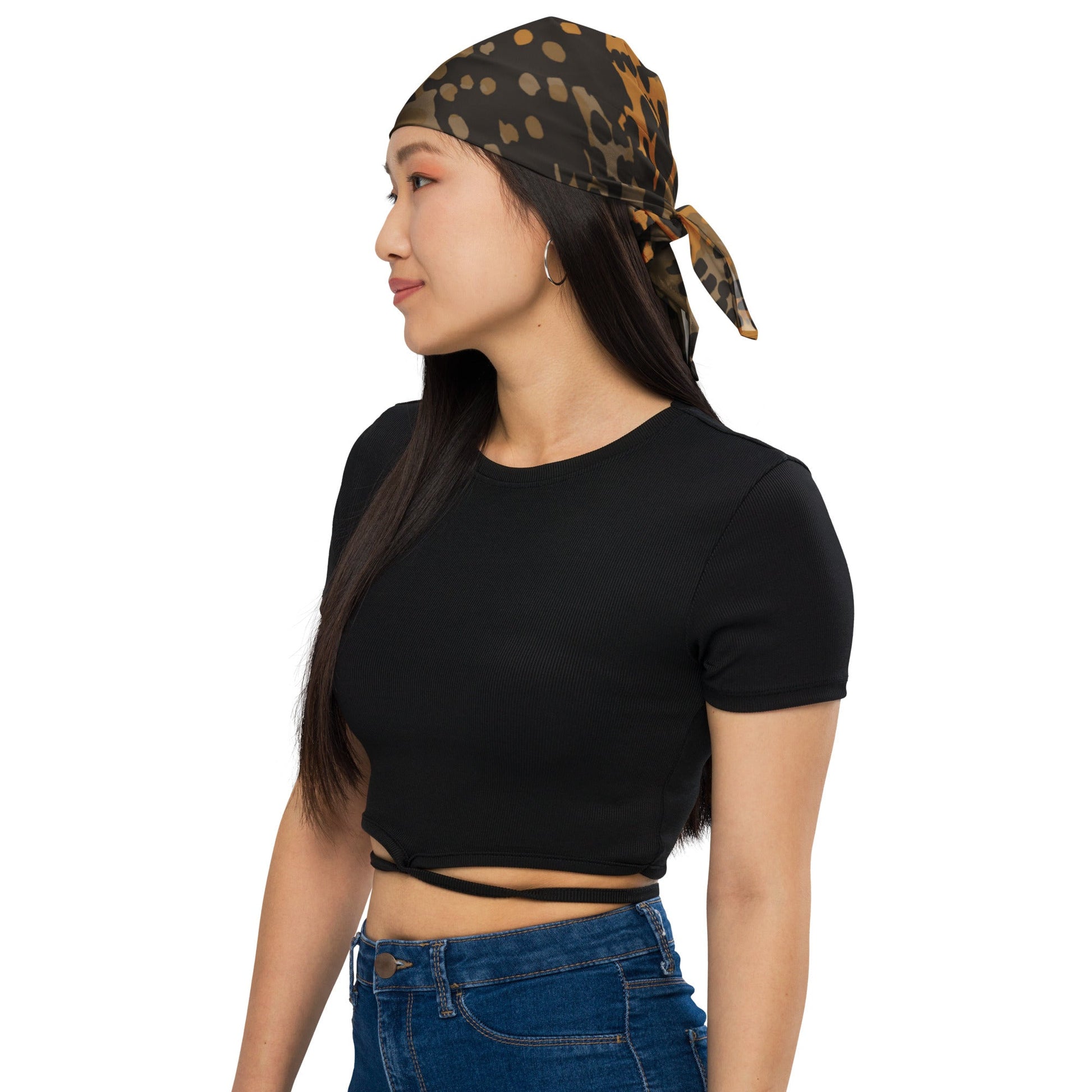 German Plane Tree Platanenmuster Autumn CAMO Bandana