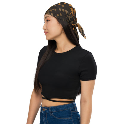 German Plane Tree Platanenmuster Autumn CAMO Bandana