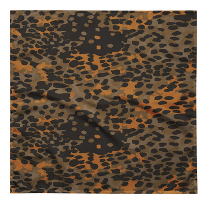 German Plane Tree Platanenmuster Autumn CAMO Bandana - L