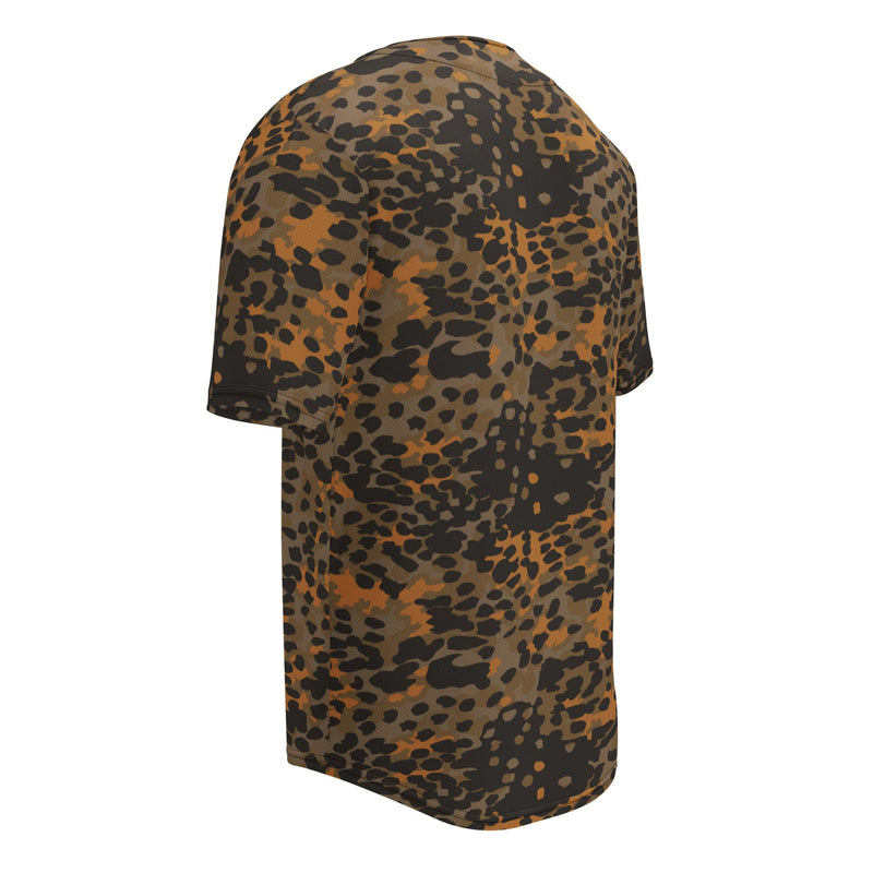 Plane Tree Platanenmuster Autumn CAMO Unisex Baseball Jersey