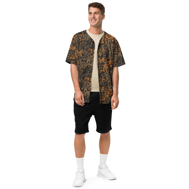 Plane Tree Platanenmuster Autumn CAMO Unisex Baseball Jersey