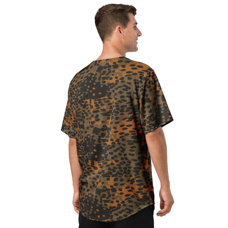 Plane Tree Platanenmuster Autumn CAMO Unisex Baseball Jersey