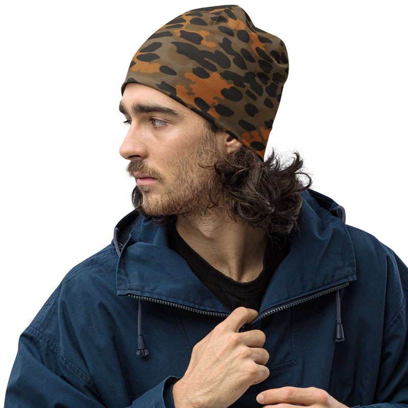 Plane Tree Platanenmuster Autumn CAMO Beanie - S