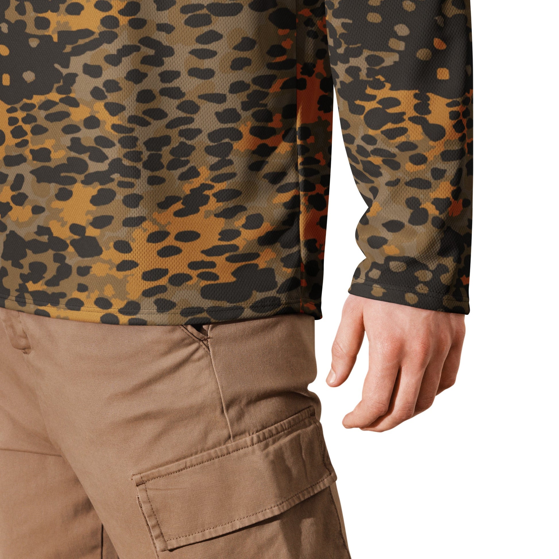 German Plane Tree Platanenmuster Autumn CAMO Unisex Hockey Fan Jersey