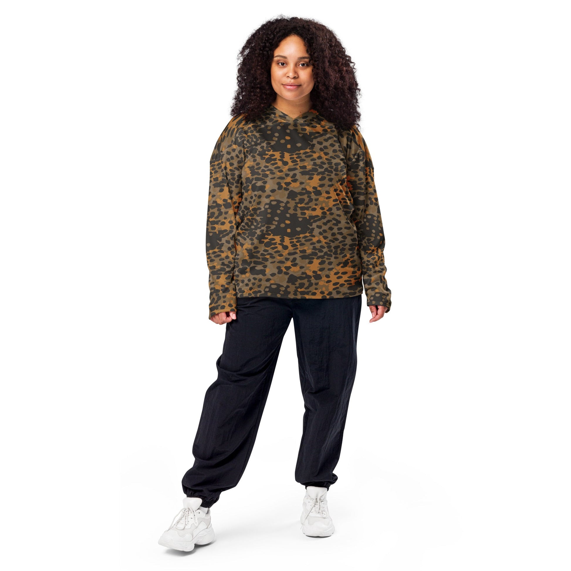 German Plane Tree Platanenmuster Autumn CAMO Unisex Hockey Fan Jersey