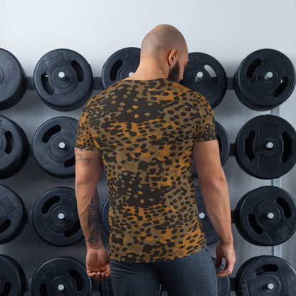 German Plane Tree Platanenmuster Autumn CAMO Mens Athletic T-shirt - T-Shirts