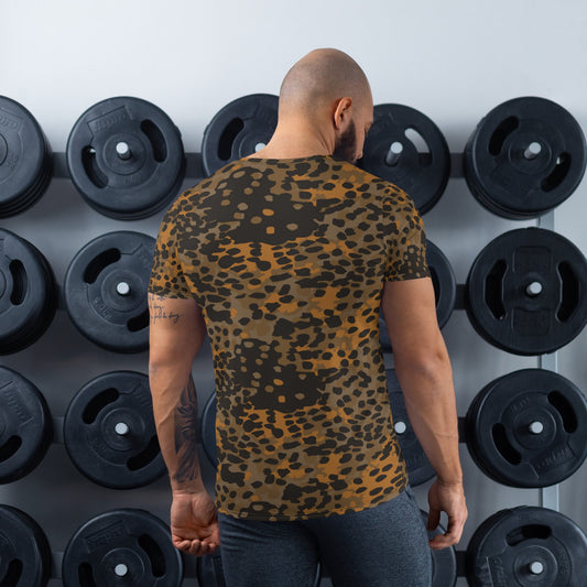 German Plane Tree Platanenmuster Autumn CAMO Mens Athletic T-shirt - T-Shirts