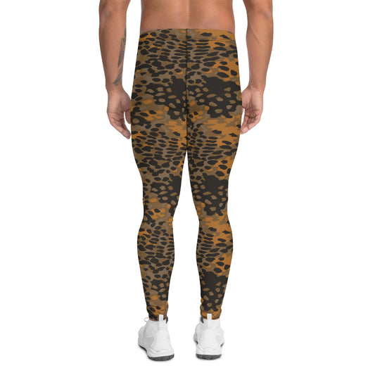 German Plane Tree Platanenmuster Autumn CAMO Mens Leggings