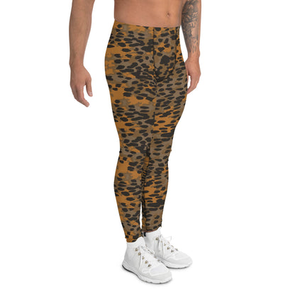 German Plane Tree Platanenmuster Autumn CAMO Mens Leggings