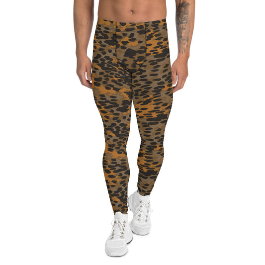 German Plane Tree Platanenmuster Autumn CAMO Mens Leggings - XS