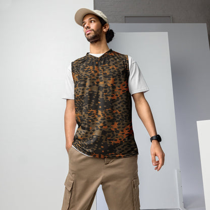 German Plane Tree Platanenmuster Autumn CAMO unisex basketball jersey - 2XS - Basketball Jerseys