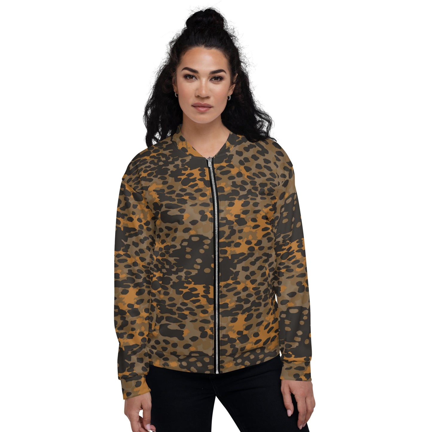 German Plane Tree Platanenmuster Autumn CAMO Unisex Bomber Jacket - Jackets