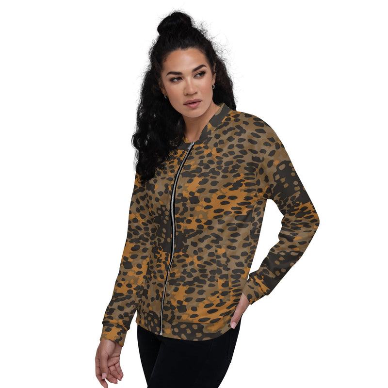 Plane Tree Platanenmuster Autumn CAMO Unisex Bomber Jacket