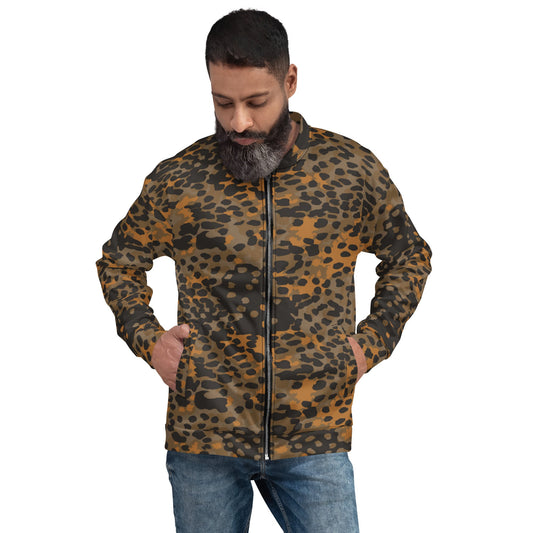 German Plane Tree Platanenmuster Autumn CAMO Unisex Bomber Jacket - XS - Jackets