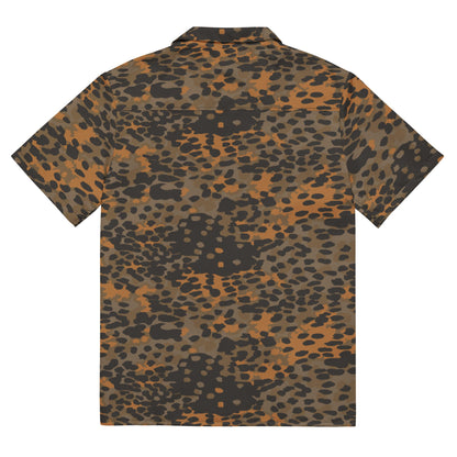 German Plane Tree Platanenmuster Autumn CAMO Unisex button shirt - Button Shirts