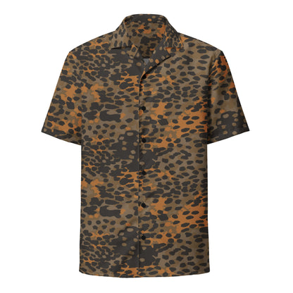 German Plane Tree Platanenmuster Autumn CAMO Unisex button shirt - Button Shirts