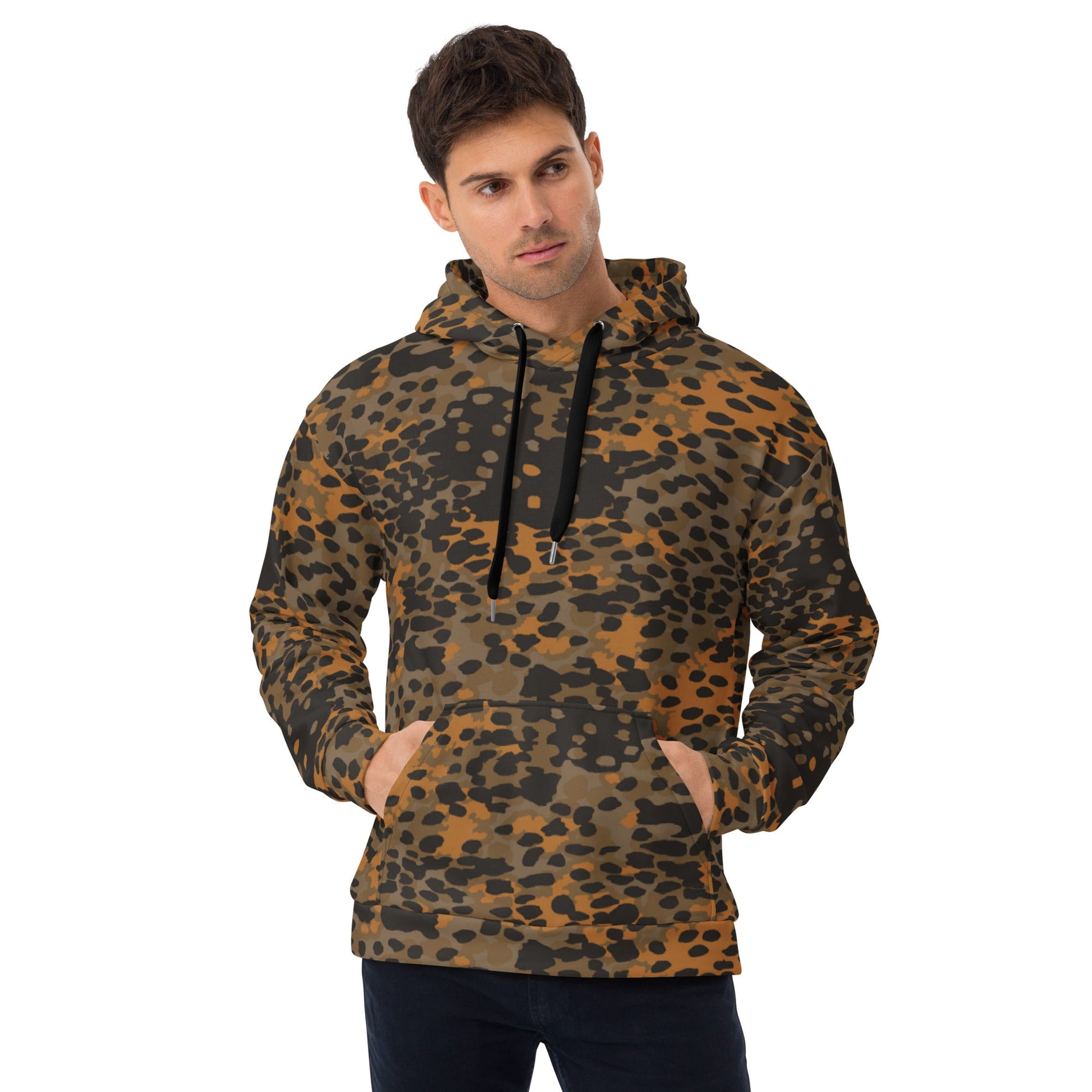 German Plane Tree Platanenmuster Autumn CAMO Unisex Hoodie - 2XS - Hoodies